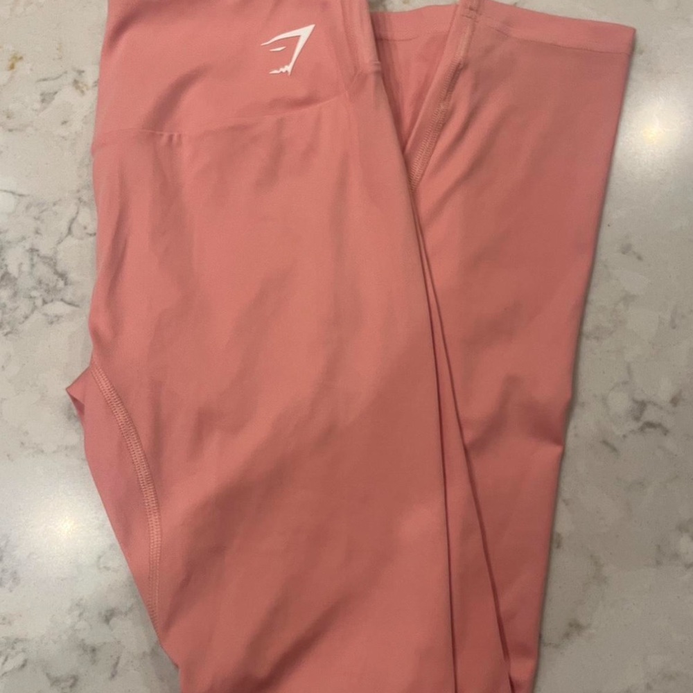 Gymshark Coral Pink High-Rise Leggings
